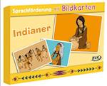 Sprachförderung mit Bildkarten "Indianer"