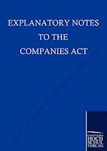 Explanatory Notes to the Companies Act