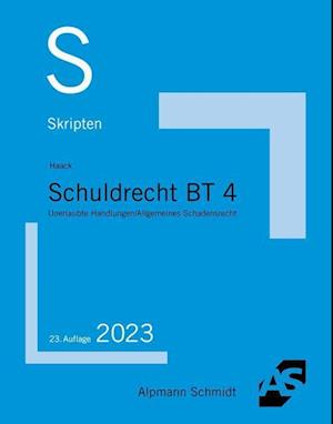 Skript Schuldrecht BT 4