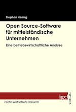 Open source-Software fur mittelstandische Unternehmen