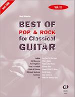 Best Of Pop & Rock for Classical Guitar 12