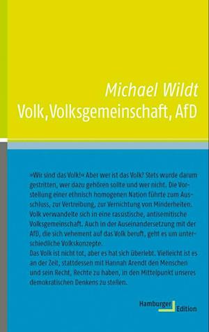 Volk, Volksgemeinschaft, AfD