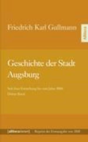 Geschichte Der Stadt Augsburg