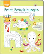 Erste Bastelübungen - Malen, schneiden, kleben