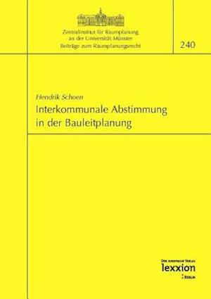 Interkommunale Abstimmung in Der Bauleitplanung