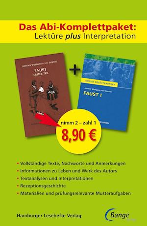 Faust I - Das Abi-Komplettpaket: Lektüre plus Interpretation