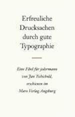 Erfreuliche Drucksachen durch gute Typografie
