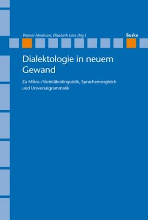 Dialektologie in neuem Gewand