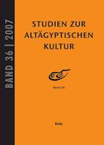 Studien zur Altagyptischen Kultur Band 36