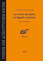 Schwechler, C: Noms des pains en Égypte ancienne