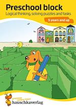 Preschool block - Logical thinking, solving puzzles and tasks 5 years and up