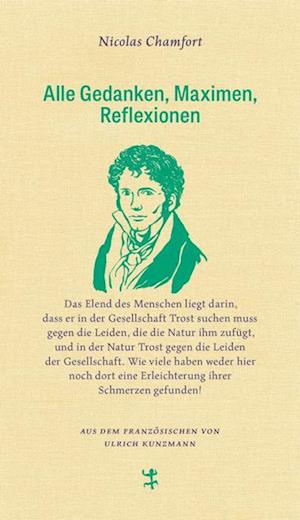 Alle Gedanken, Maximen, Reflexionen