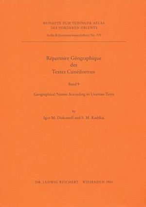 Repertoire Geographique Des Textes Cuneiformes