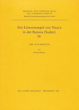 Der Lowentempel Von Naq'a in Der Butana (Sudan), IV