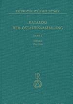 Katalog Der Ostasiensammlung