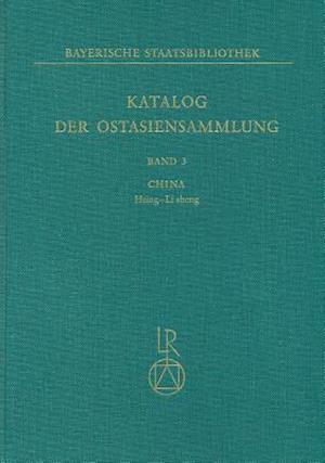 Katalog Der Ostasiensammlung