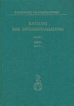 Katalog Der Ostasiensammlung