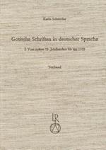 Gotische Schriften in Deutscher Sprache