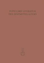 Populare Literatur Des Spatmittelalters