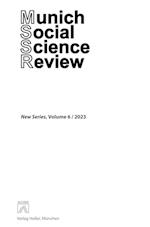 Munich Social Science Review (MSSR), Volume 6