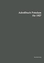 Adreßbuch Potsdam für 1927