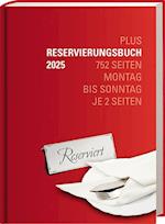 Reservierungsbuch "Plus" 2025