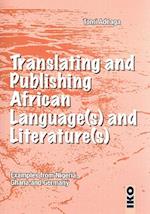 Translating and Publishing African Language(s) and Literature(s)