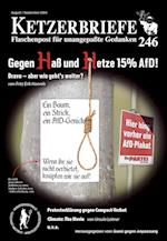 Gegen Haß und Hetze 15% AfD! Bravo - aber wie geht´s weiter?