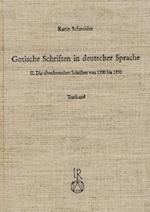Gotische Schriften in Deutscher Sprache