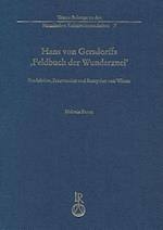 Hans Von Gersdorffs Feldbuch Der Wundarznei