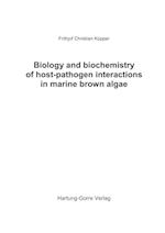 Biology and biochemistry of host-pathogen interactions in marine brown algae