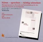 Hören - sprechen - richtig schreiben. Vokale. CD