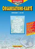 Organisationskarte Deutschland 1:600 000