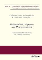 Multiethnizität, Migration Und Mehrsprachigkeit. Festschrift Zum 65. Geburtstag Von Adelheid Schumann
