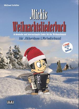 Michis Weihnachtsliederbuch für Akkordeon (Melodiebass)