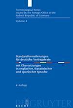 Standardformulierungen für deutsche Vertragstexte