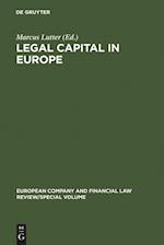 Legal Capital in Europe