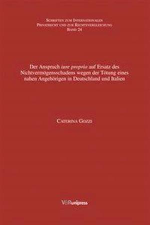 Der Anspruch iure proprio auf Ersatz des Nichtvermögensschadens wegen der Tötung eines nahen Angehörigen in Deutschland und Italien