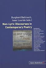 Non-Lyric Discourses in Contemporary Poetry