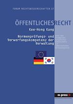 Normenprüfung- und Verwerfungskompetenz der Verwaltung unter dem Grundgesetz, Europäischen Gemeinschafts- und südkoreanischen Verfassungsrecht