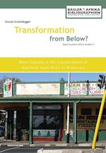 Transformation from Below? White Suburbia in the Transformation of Apartheid South Africa to Democracy