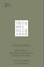 Obig mét Goldrand