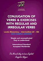 CONJUGATION OF VERBS & EXERCISES WITH REGULAR AND IRREGULAR VERBS 