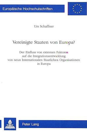 Vereinigte Staaten Von Europa?