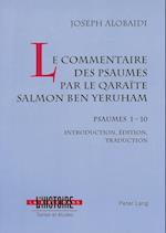 Le Commentaire Des Psaumes Par Le Qaraite Salmon Ben Yeruham