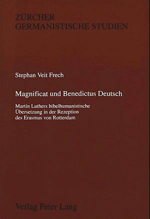 Magnificat Und Benedictus Deutsch