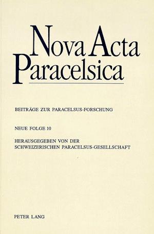 Nova ACTA Paracelsica