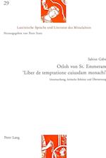 Otloh Von St. Emmeram- "Liber de Temptatione Cuiusdam Monachi"