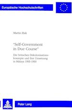 -Self-Government in Due Course-