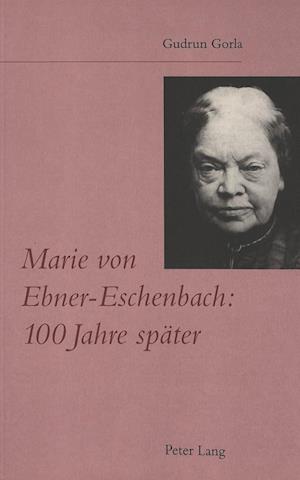 Marie Von Ebner-Eschenbach